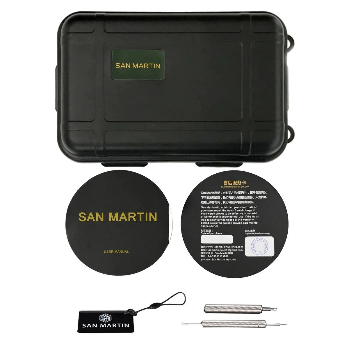San Martin 40mm BB58 NH35 Automatic Watch SN008G-D